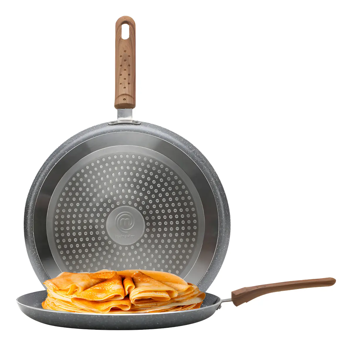 Sartén Antiadherente Granito 28cm Aluminio Forjado MasterChef Hukën