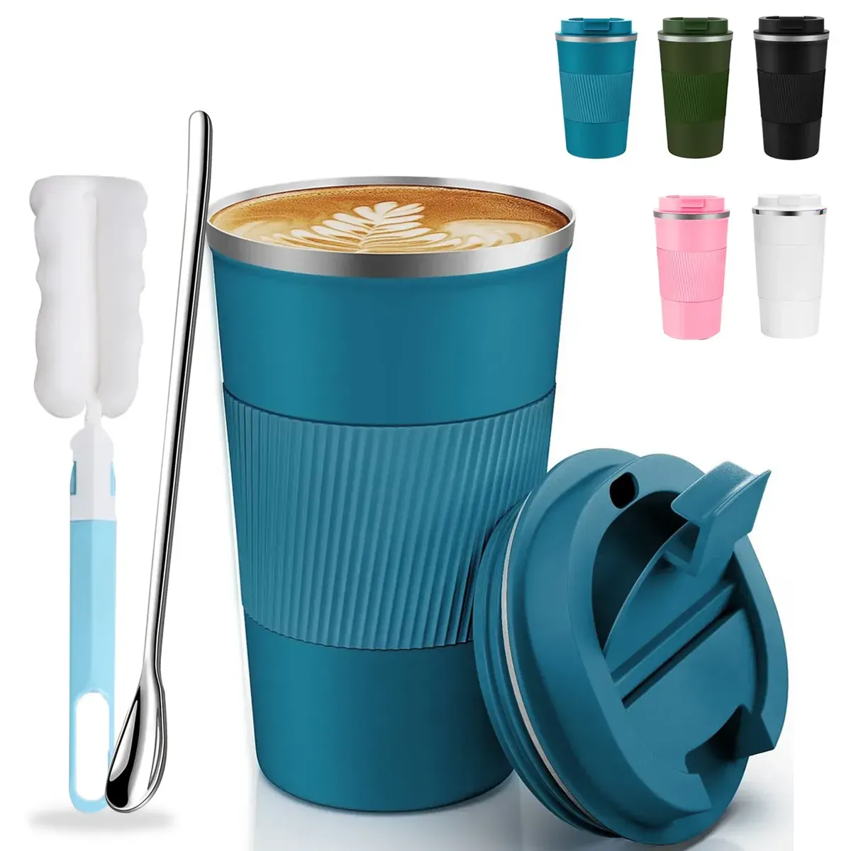 Vaso De Café 510ml Taza Termo De Acero Inoxidable Frió Calor