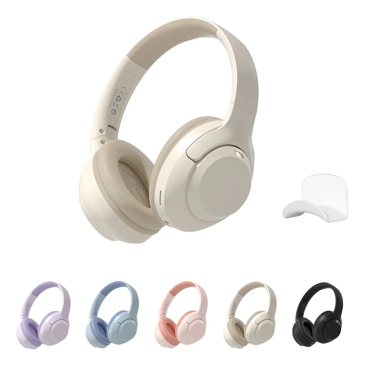 Auriculares Diadema Wowssyo V630 Bluetooth 5.3 Inalámbricos con Micrófono Gamer