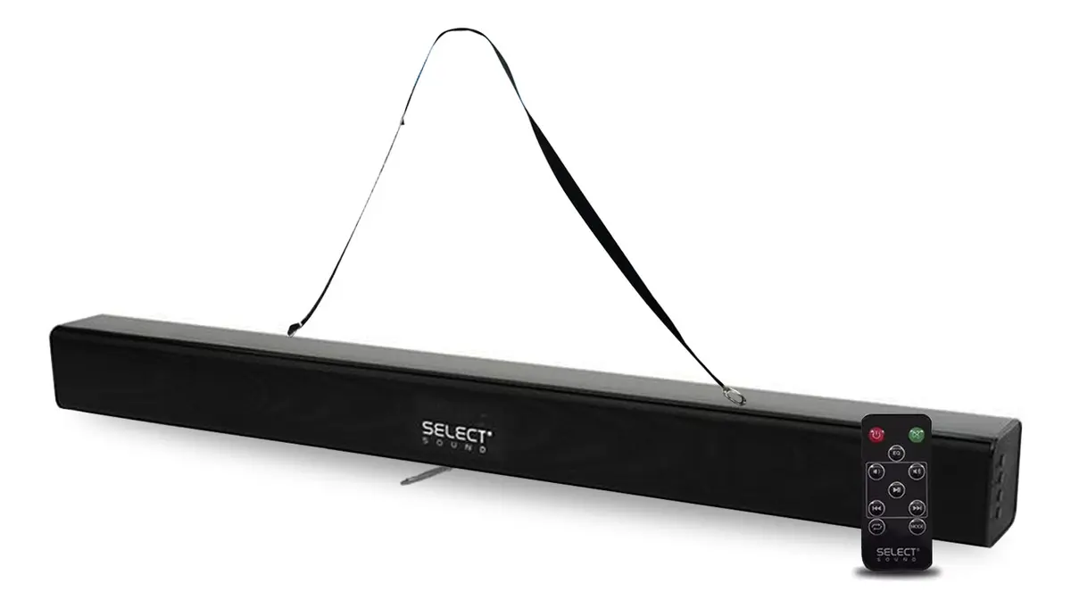 Barra De Sonido Teatro En Casa Inalámbrica Portátil Recargable Bluetooth Modelo Stoke Select Sound Radio FM Usb Hdmi 500w BT3280