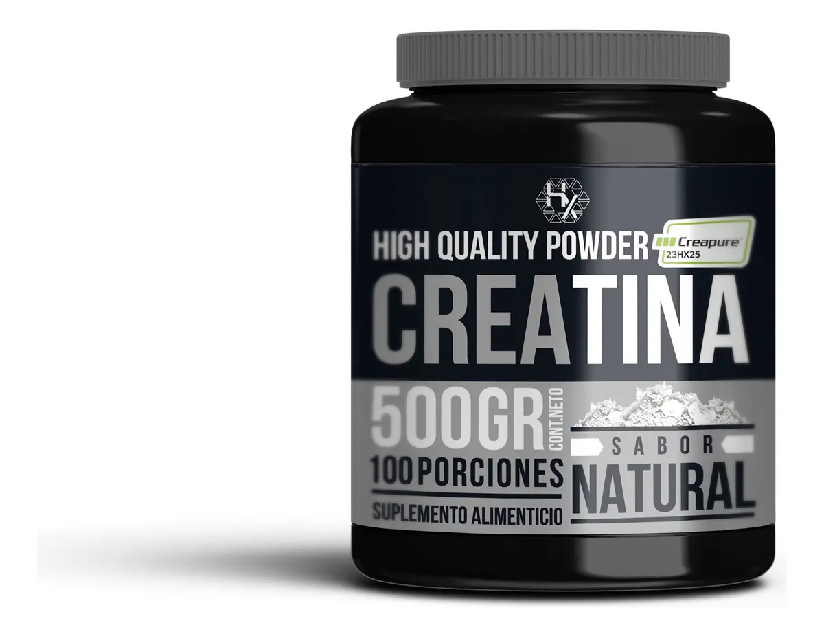 Creatina Pura Monohidratada Holix Lab 500g 100 Serv Creatina Micronizada