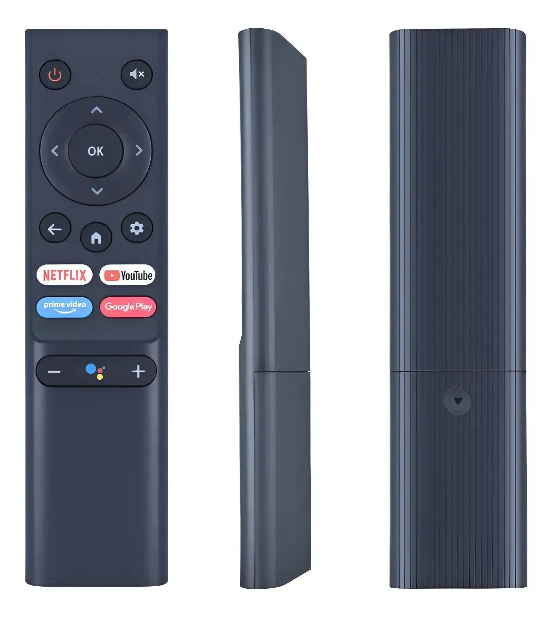 Control Remoto TECOMOKO para Smart TV 4K con Google TV y Acceso Directo a YouTube, Prime Video y Google Play