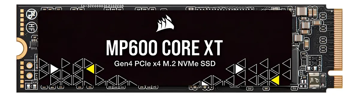 SSD Corsair Mp600 Core Xt Gen4 de 2 TB, PCIe X4, 5900 MB/s, Nvme M.2, negro