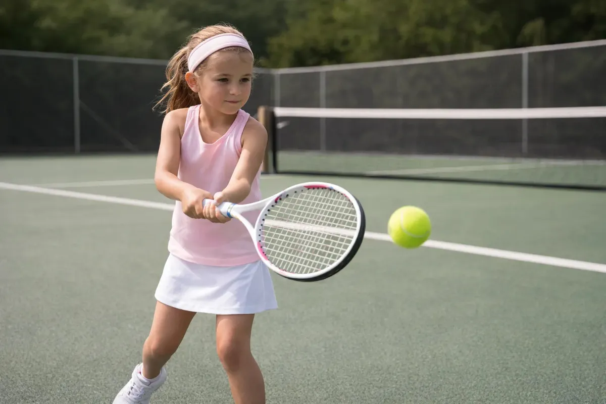 Raqueta Tenis Grafito Junior Sitg C/funda Rosa Infantil