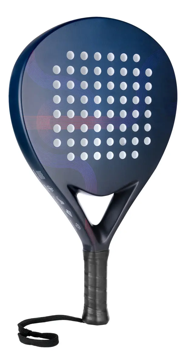 Raqueta Pádel PDL Horus Fibra Carbono Diamante EVA Antideslizante Azul