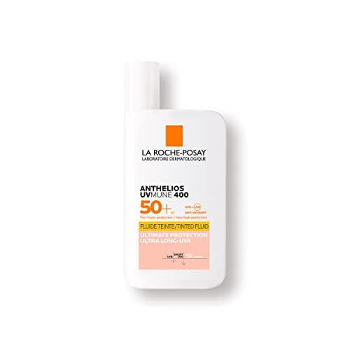La Roche-Posay Protector Solar Facial La Roche Posay Anthelios UVMUNE Fluido Invisible con Color para Todo Tipo de Piel FPS50+ 50ml